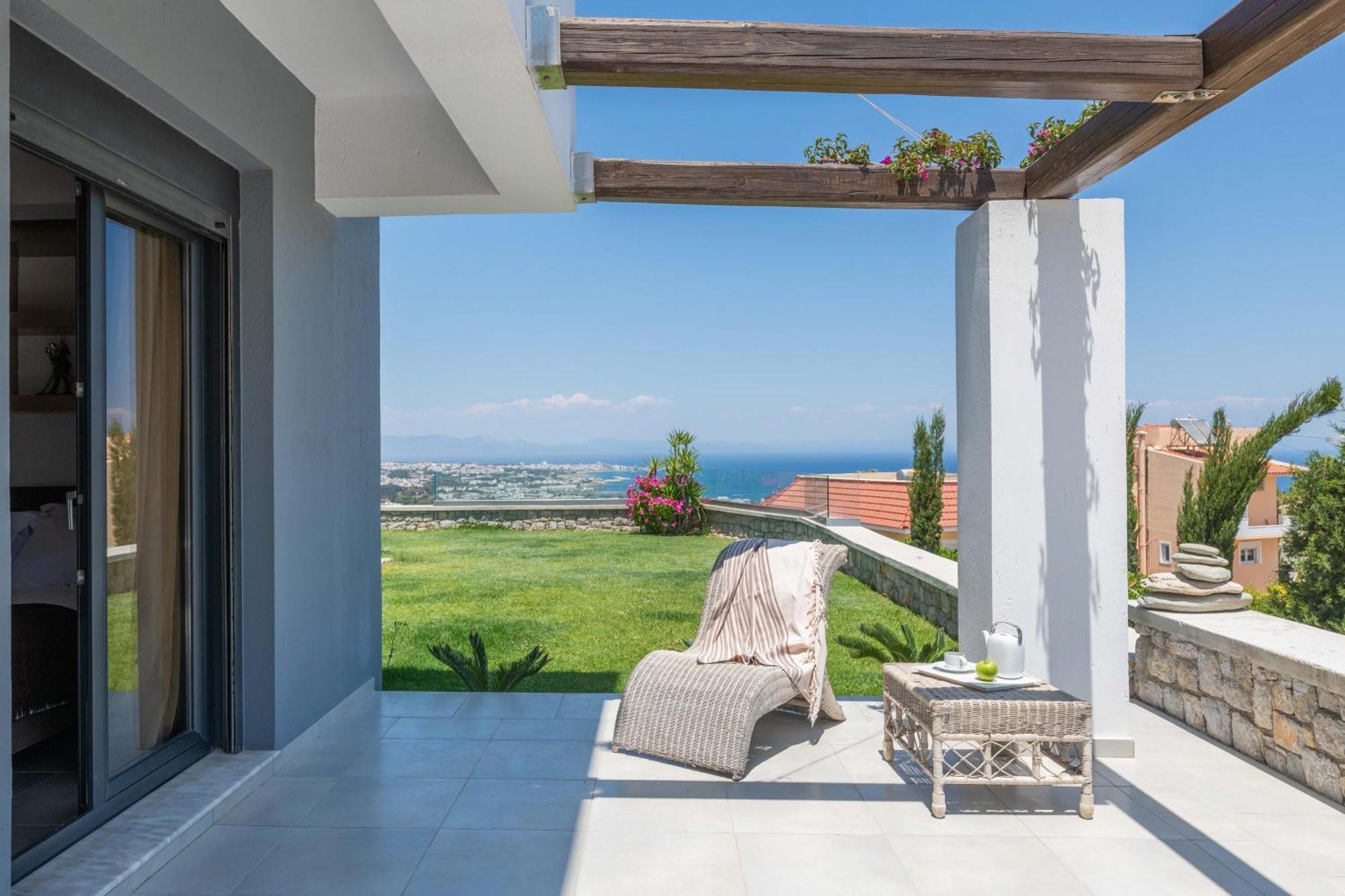 Villa La Bianca Koskinou  エクステリア 写真