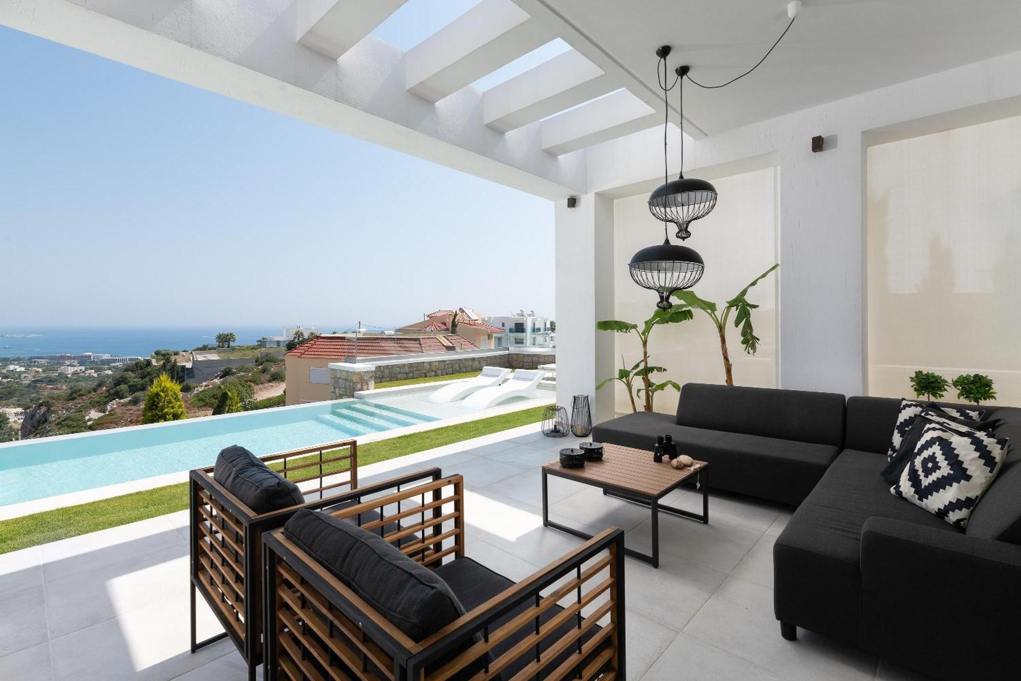 Villa La Bianca Koskinou  エクステリア 写真