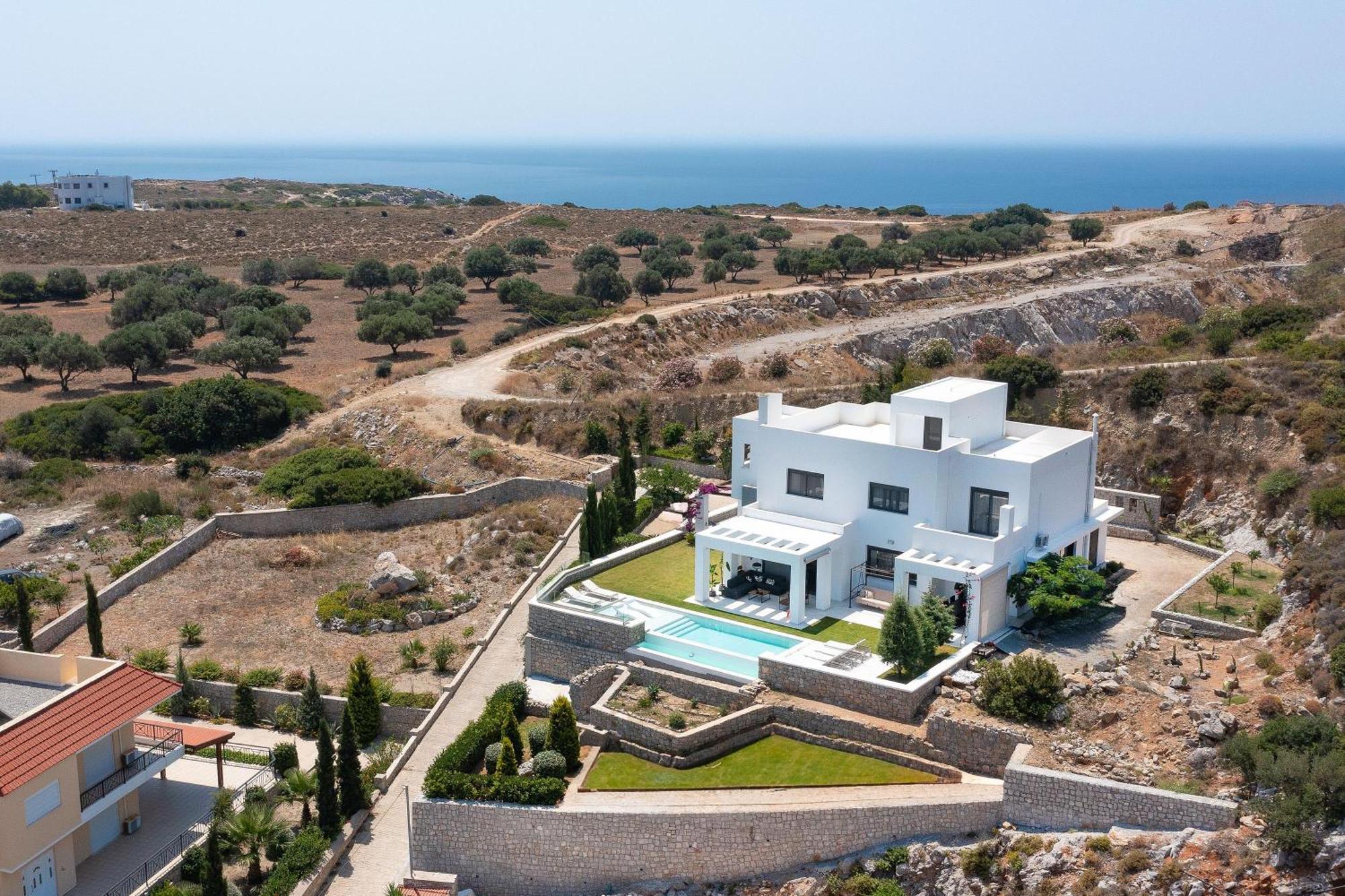 Villa La Bianca Koskinou  エクステリア 写真